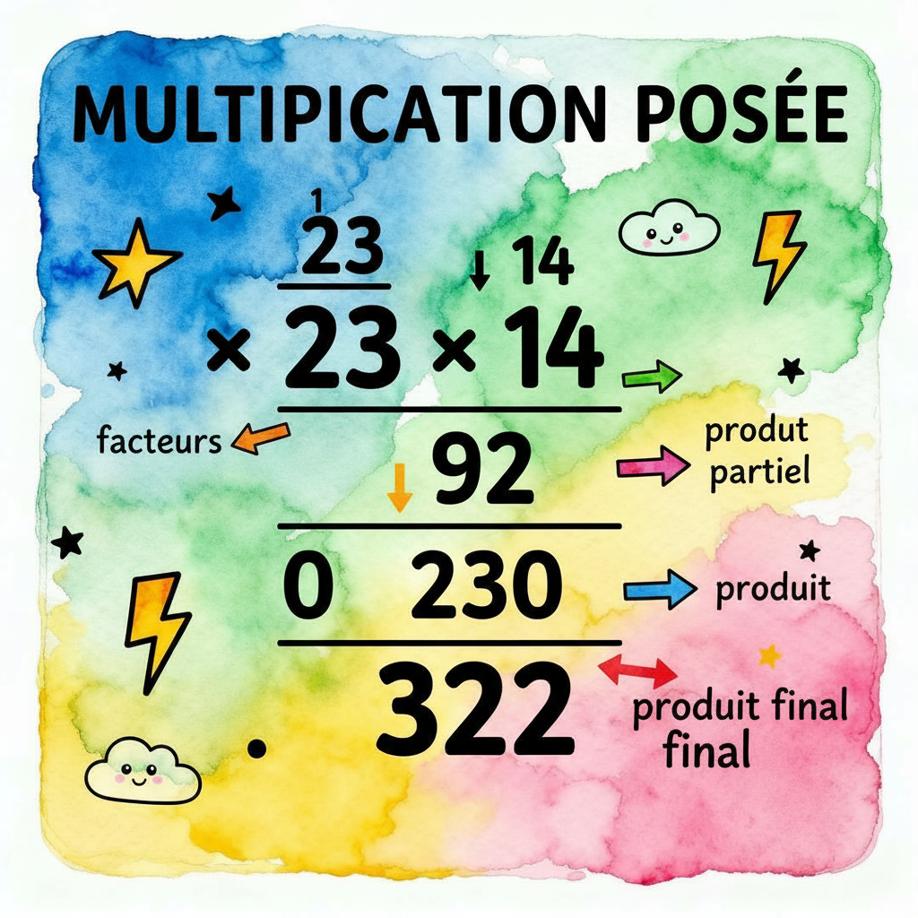 multiplication posee