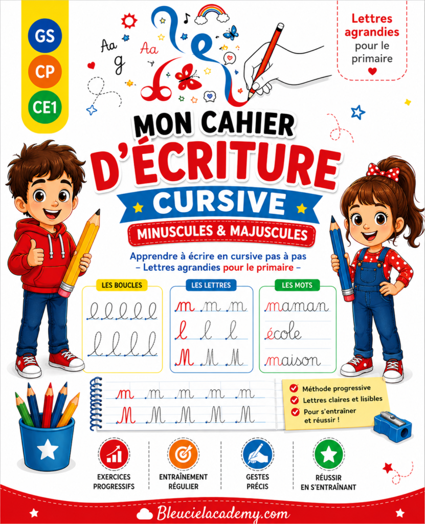 Mon cahier d'écriture