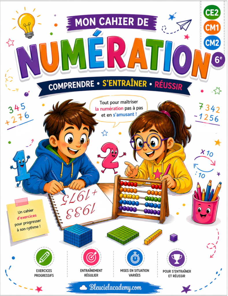 cahier de numération